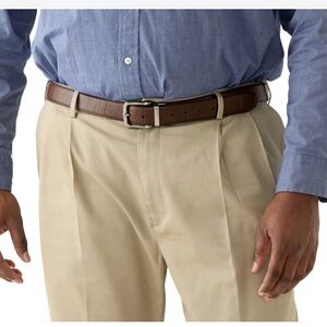 New in the Package NWT Men’s Savane Khaki Performance Chino Pants 48x30 Big&Tall